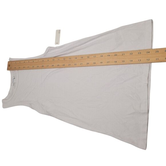 Daily Ritual Women Racerback Tank Top White Fine Rib Racerfront Shirt Small - Picture 8 of 8